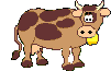 animated cow gif